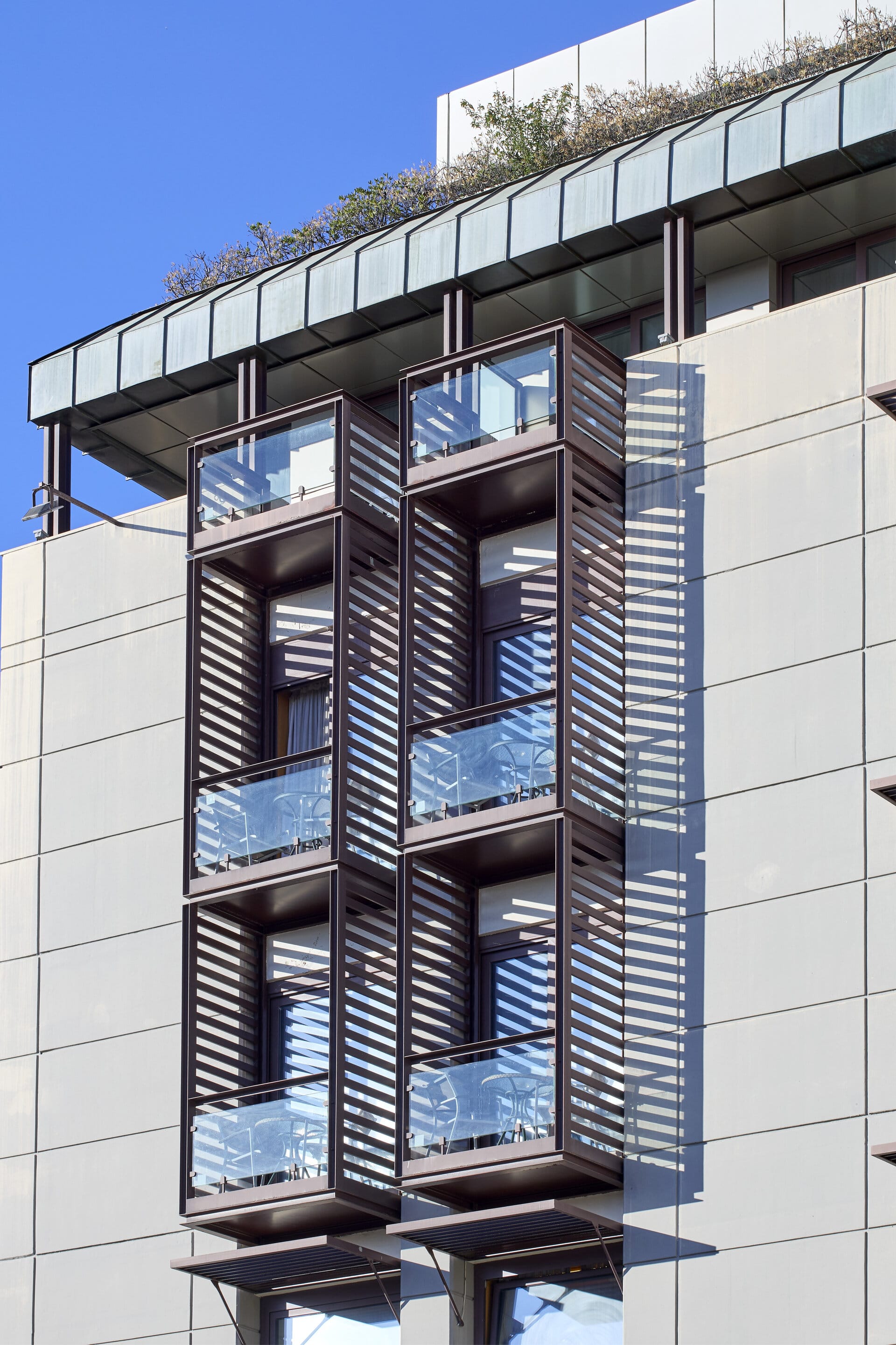 a building with windows