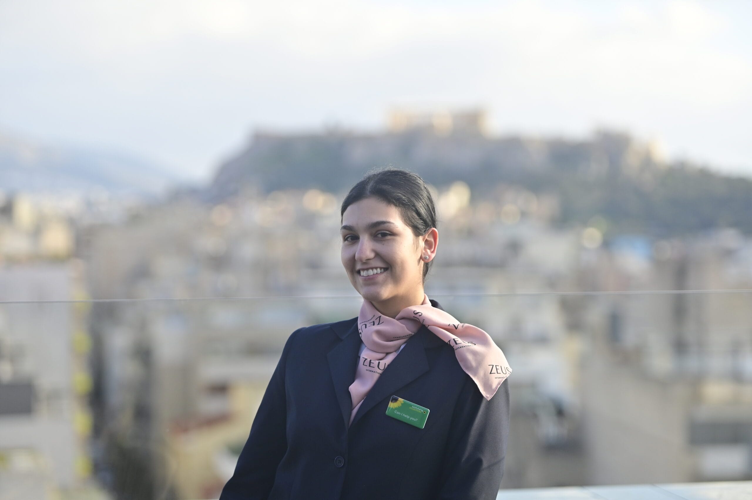 a person with the arms crossed