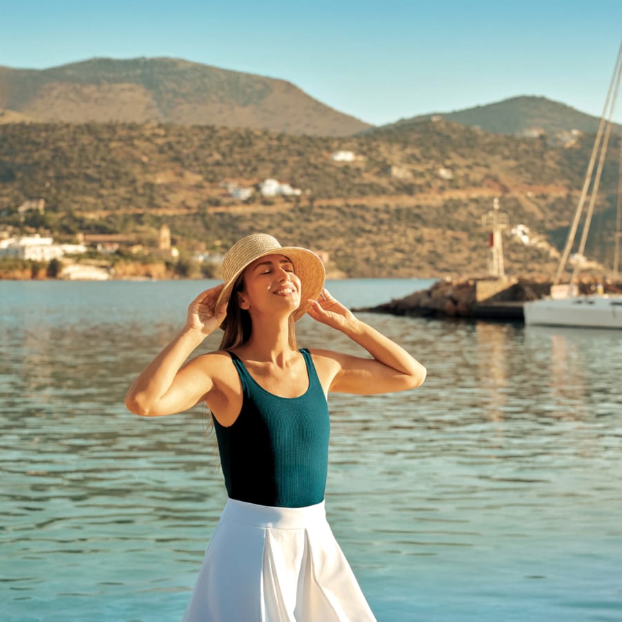 a woman posing for a picture