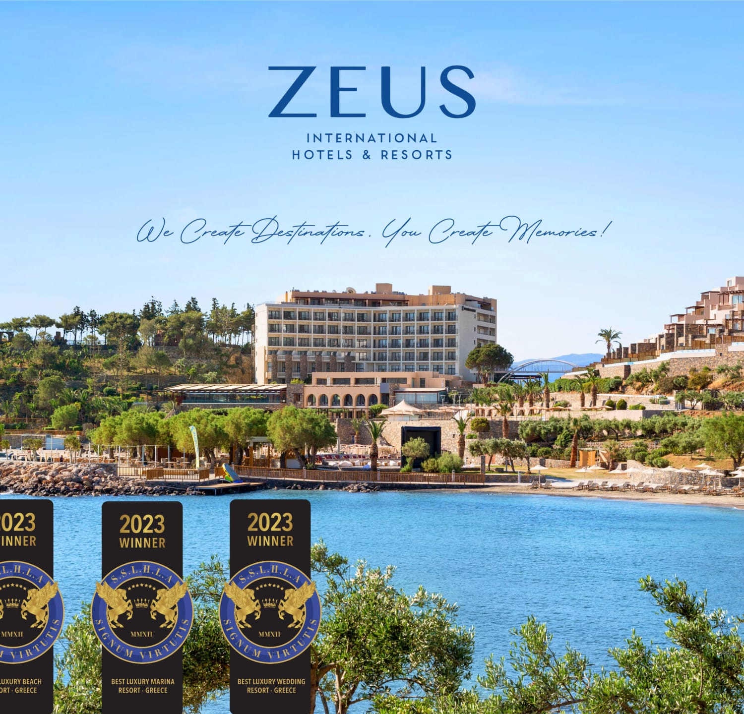 a body of water with buildings and trees around it