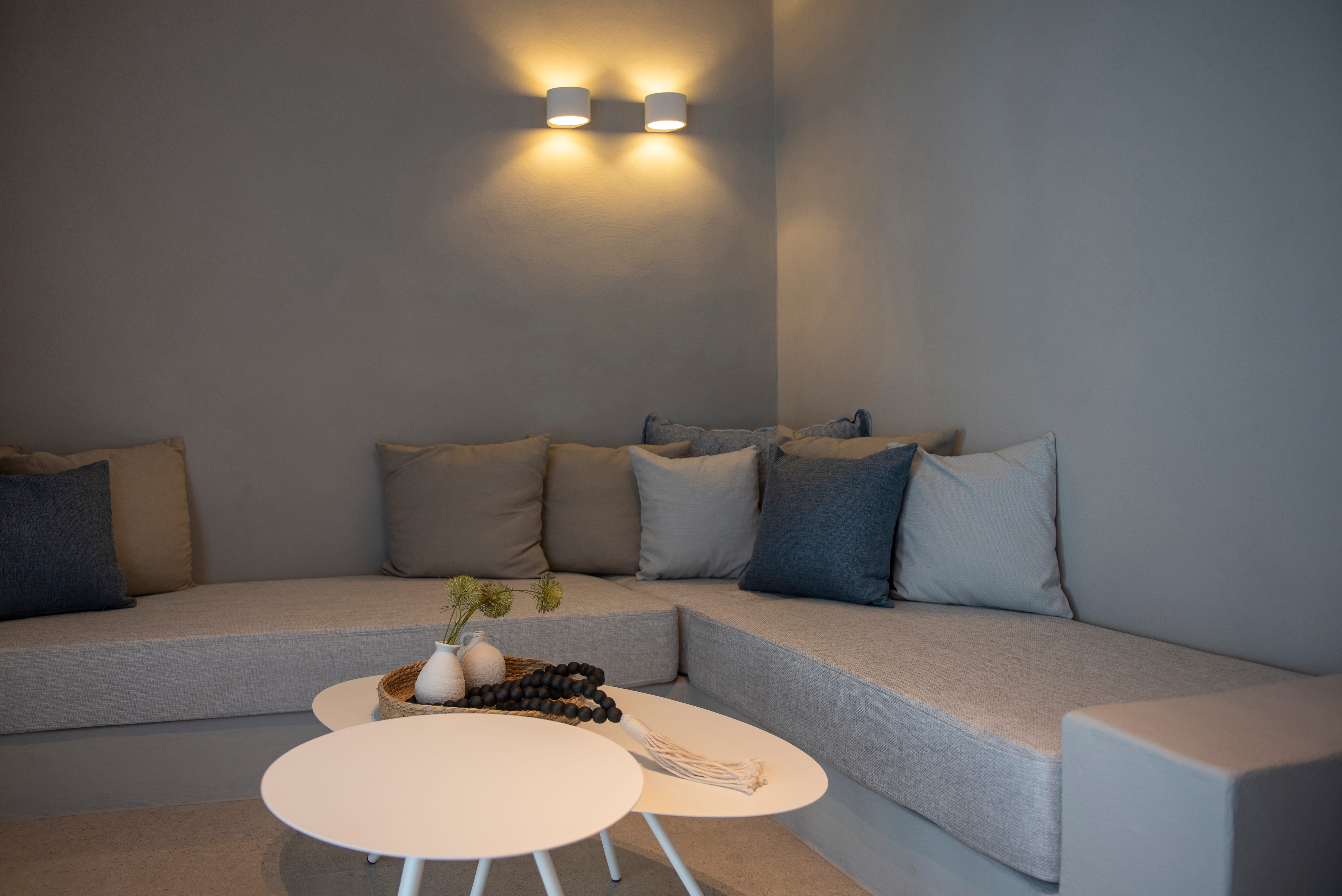 a couch with a coffee table and a coffee table