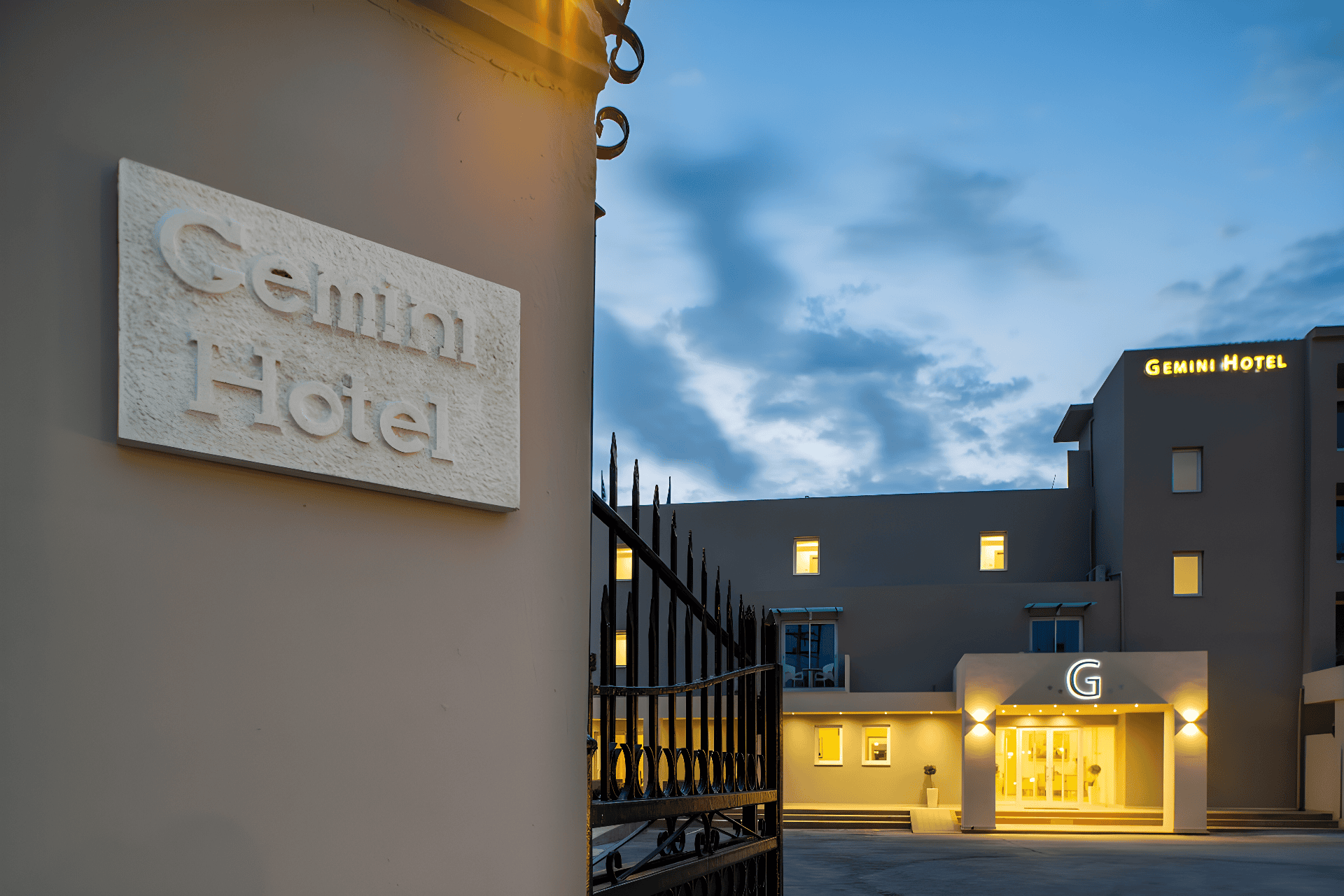 a sign on a building