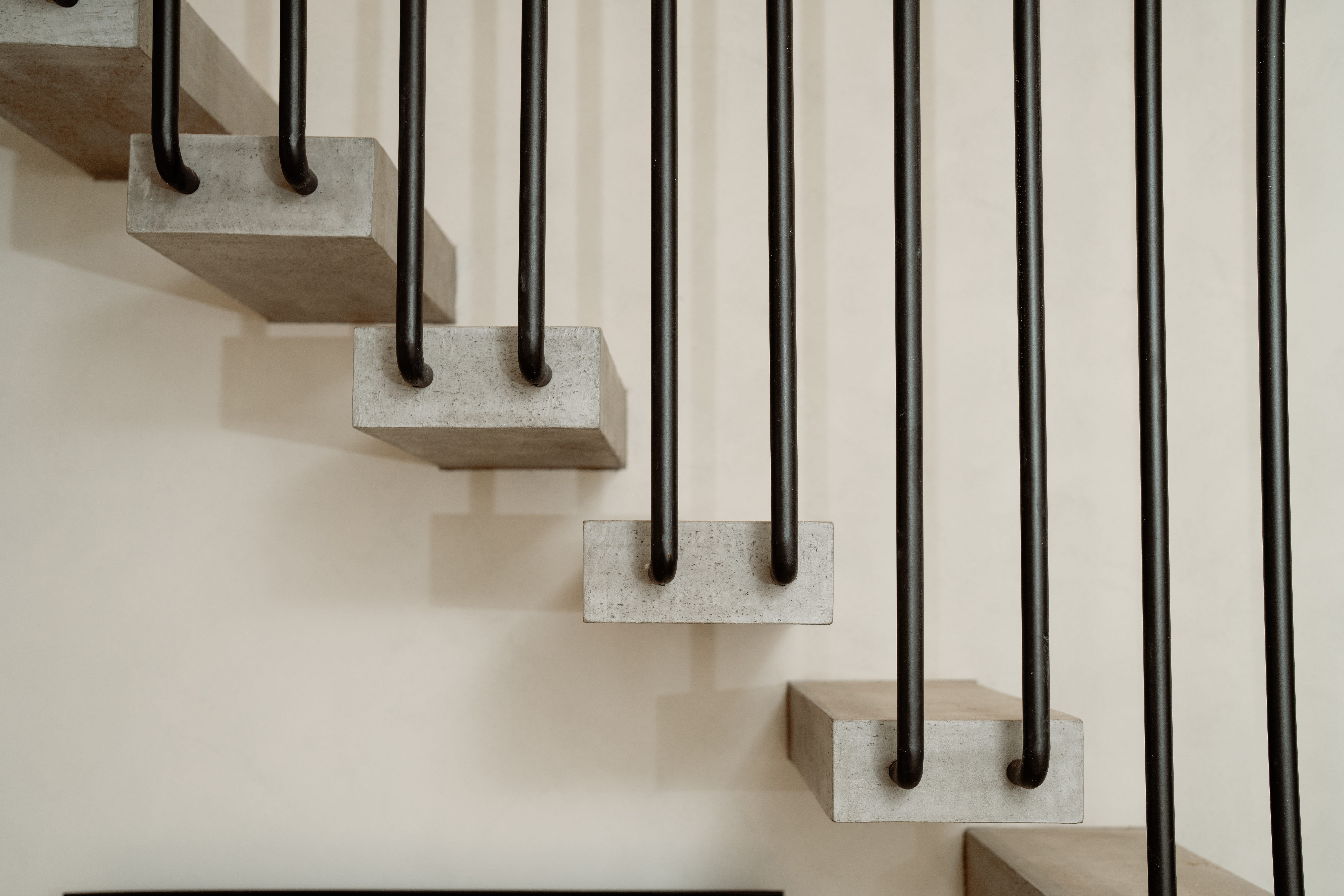 a set of stairs