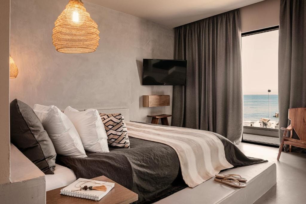 a bed with a blanket on it