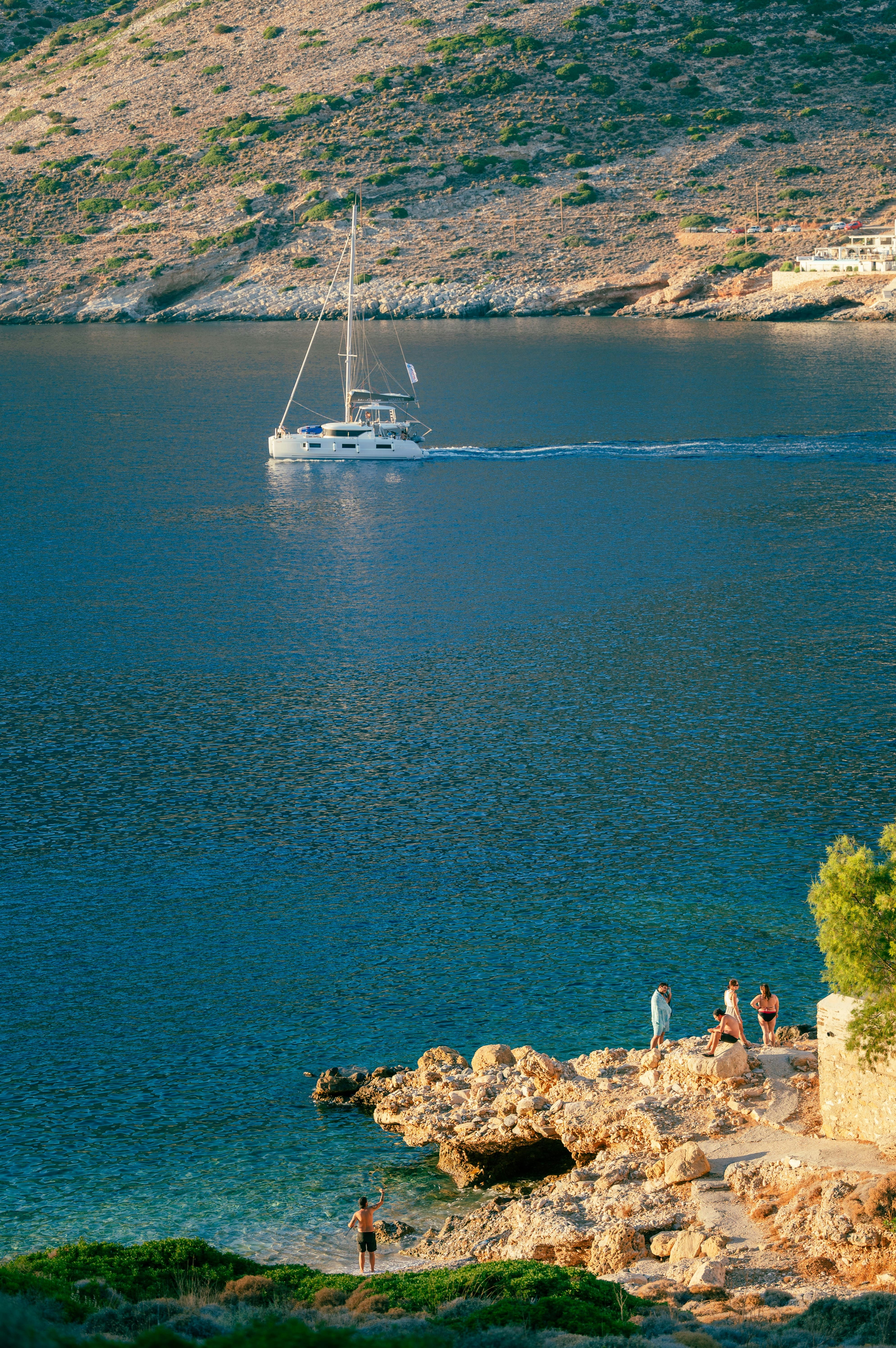 a sailboat in the water