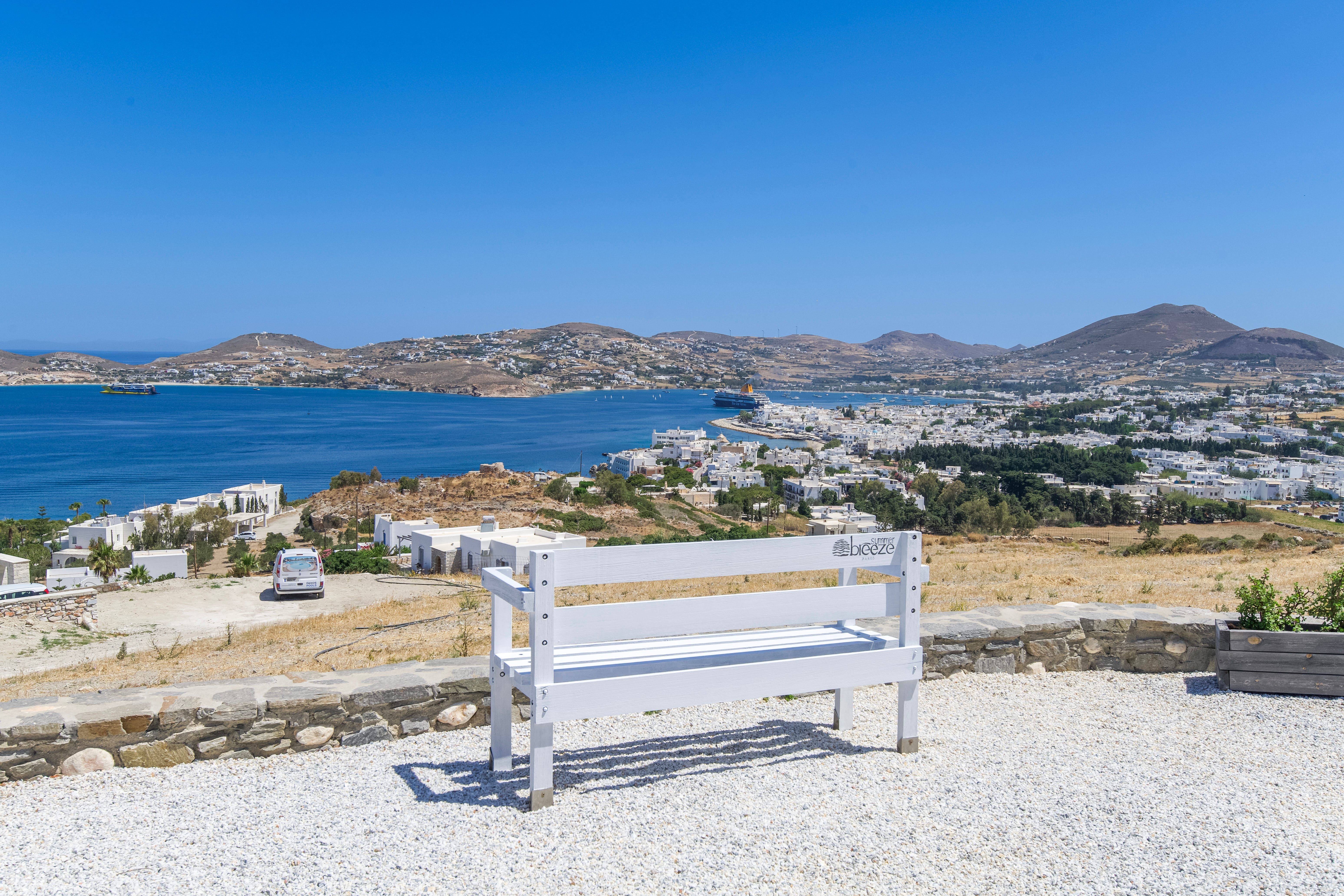 a bench overlooking a lake