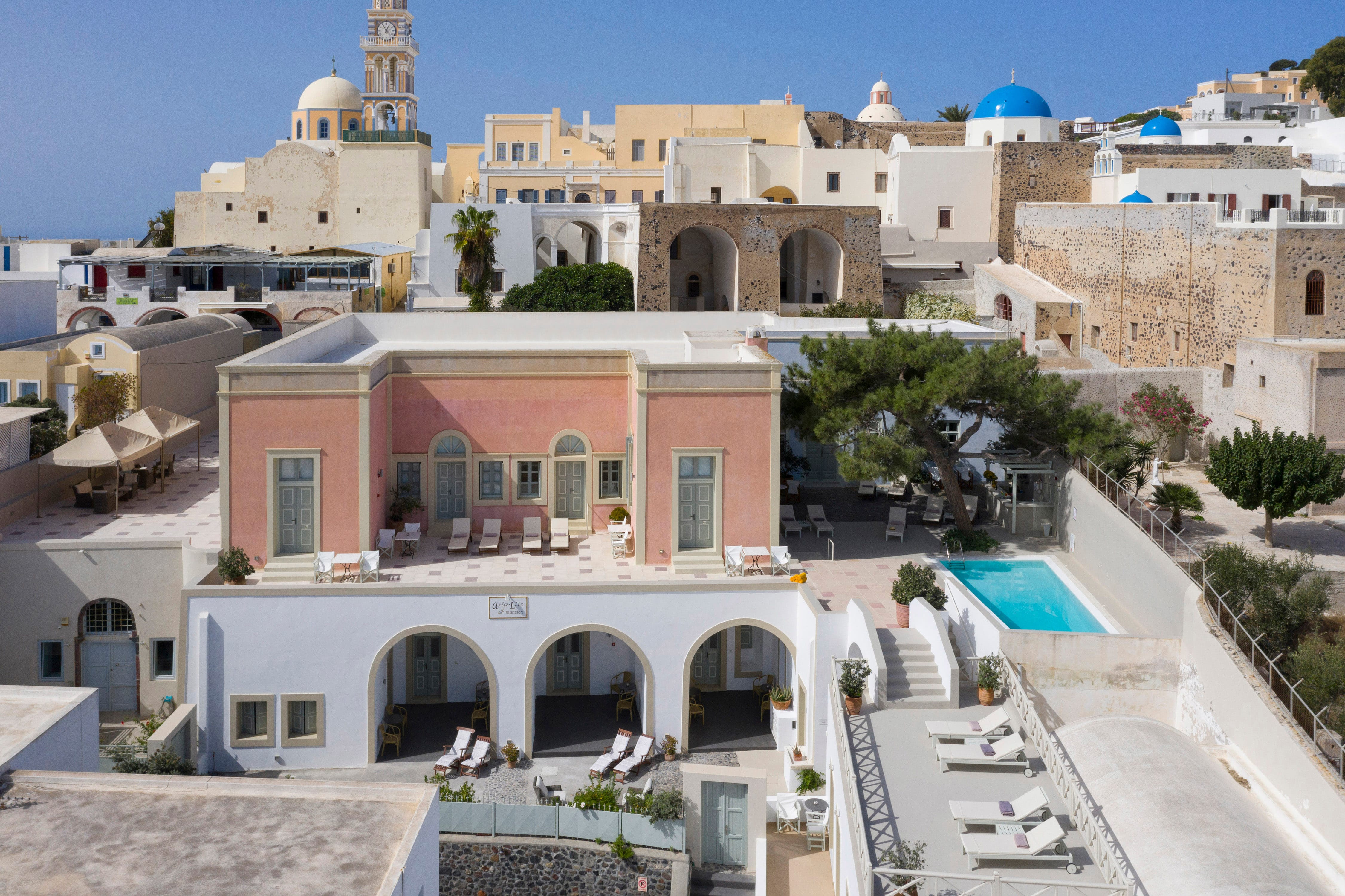 a group of buildings