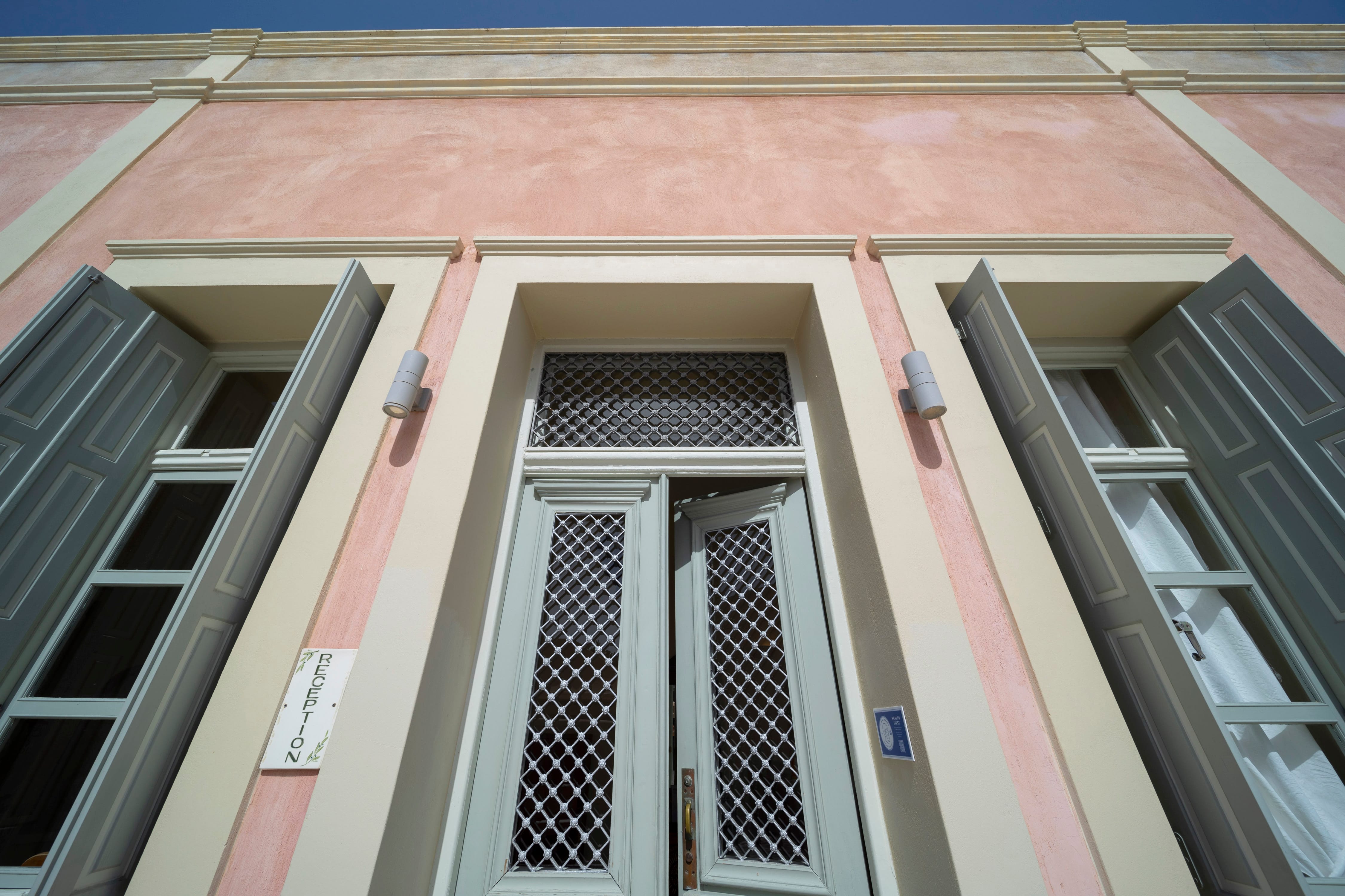a building with windows