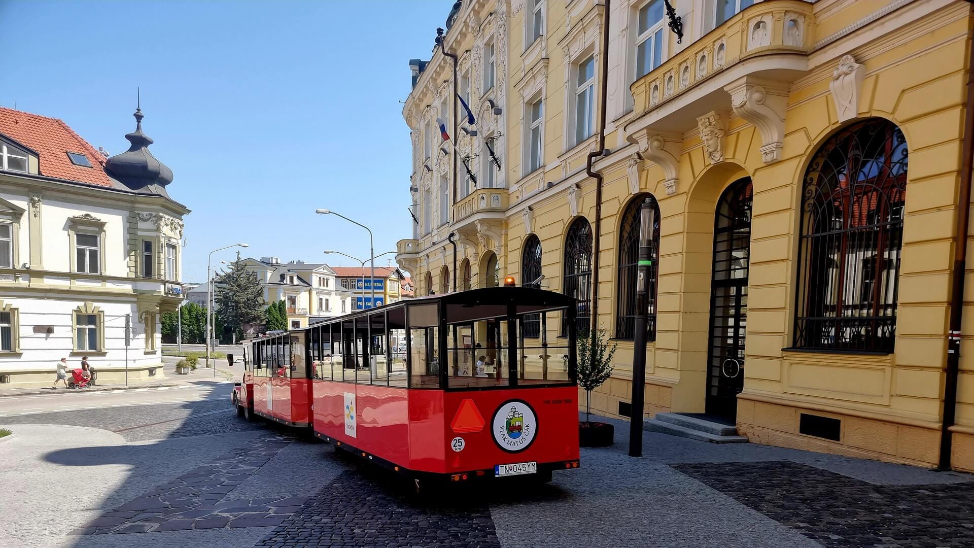 Jazda turistickým vláčikom