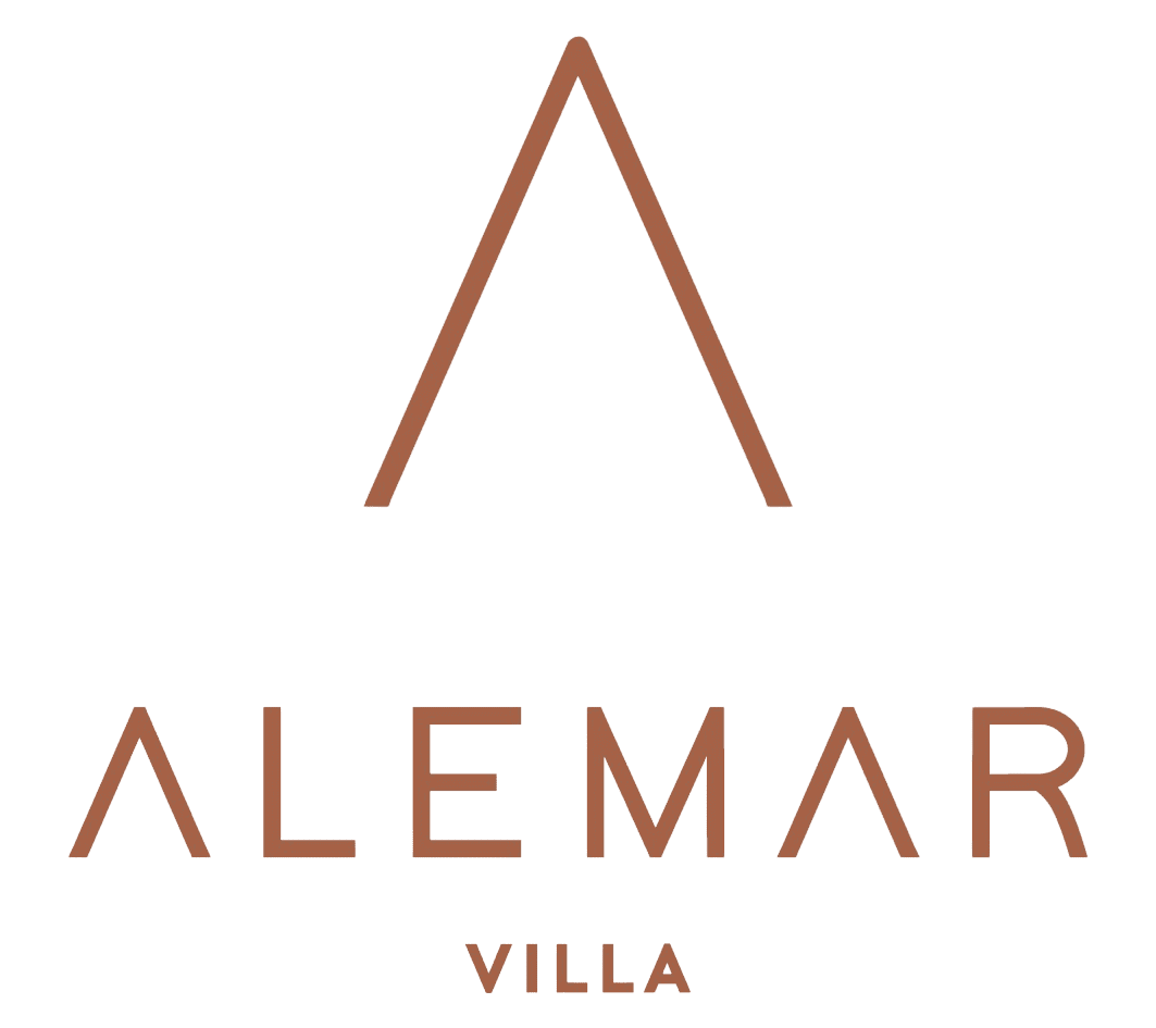 a logo on a black background