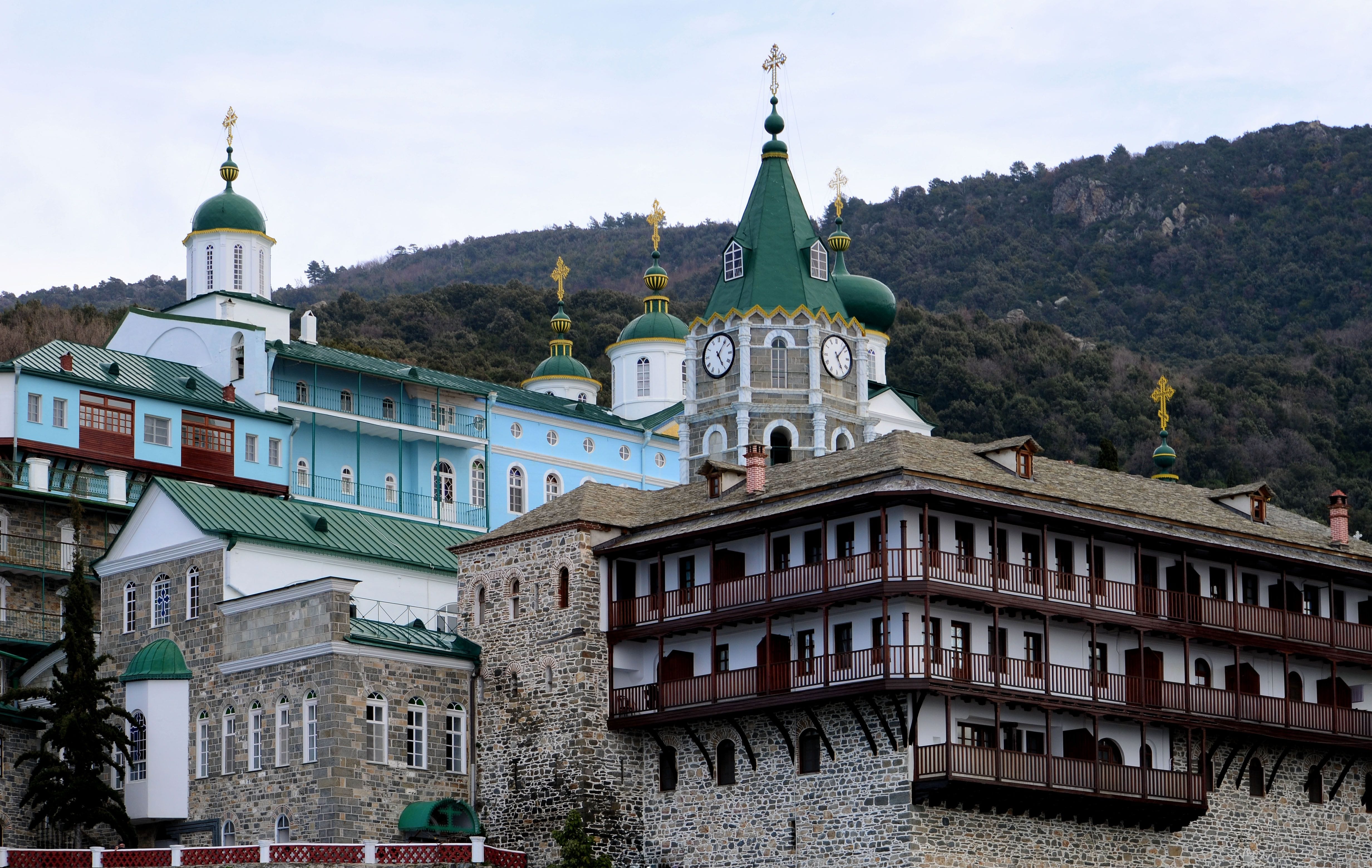 a building with a steeple and a steeple