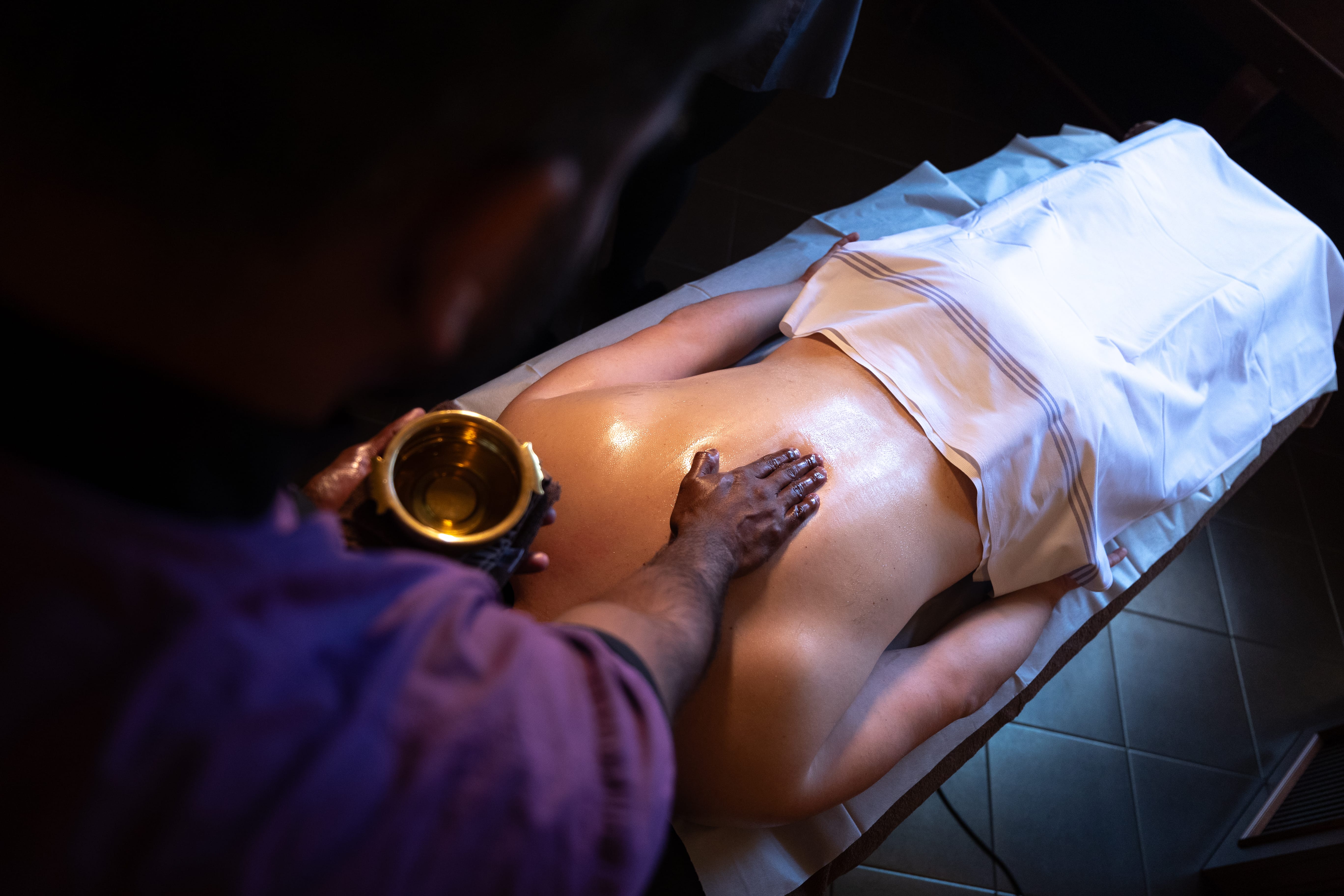 a person holding a baby