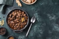 a bowl of food
