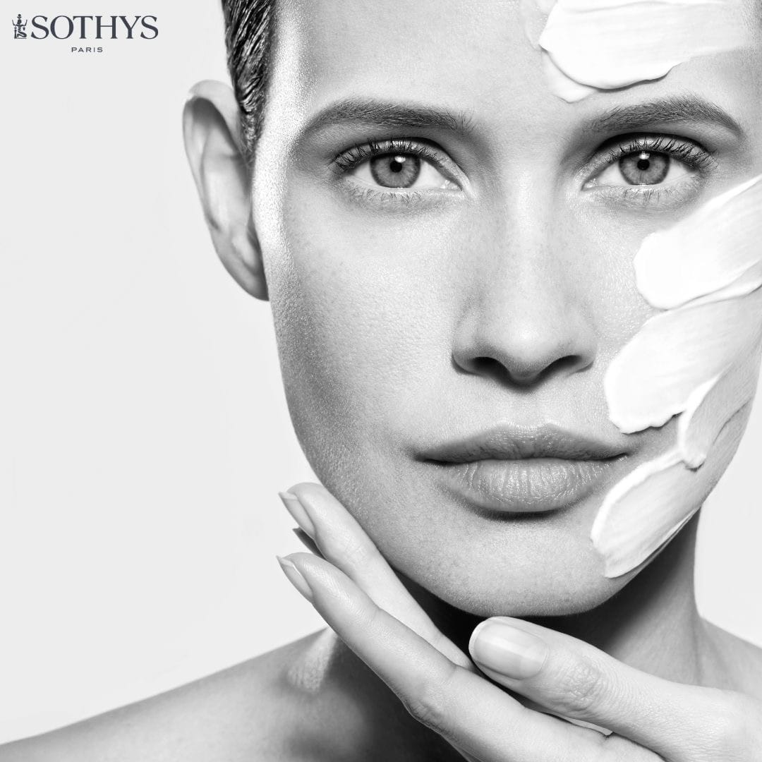 a person with a hand on the chin