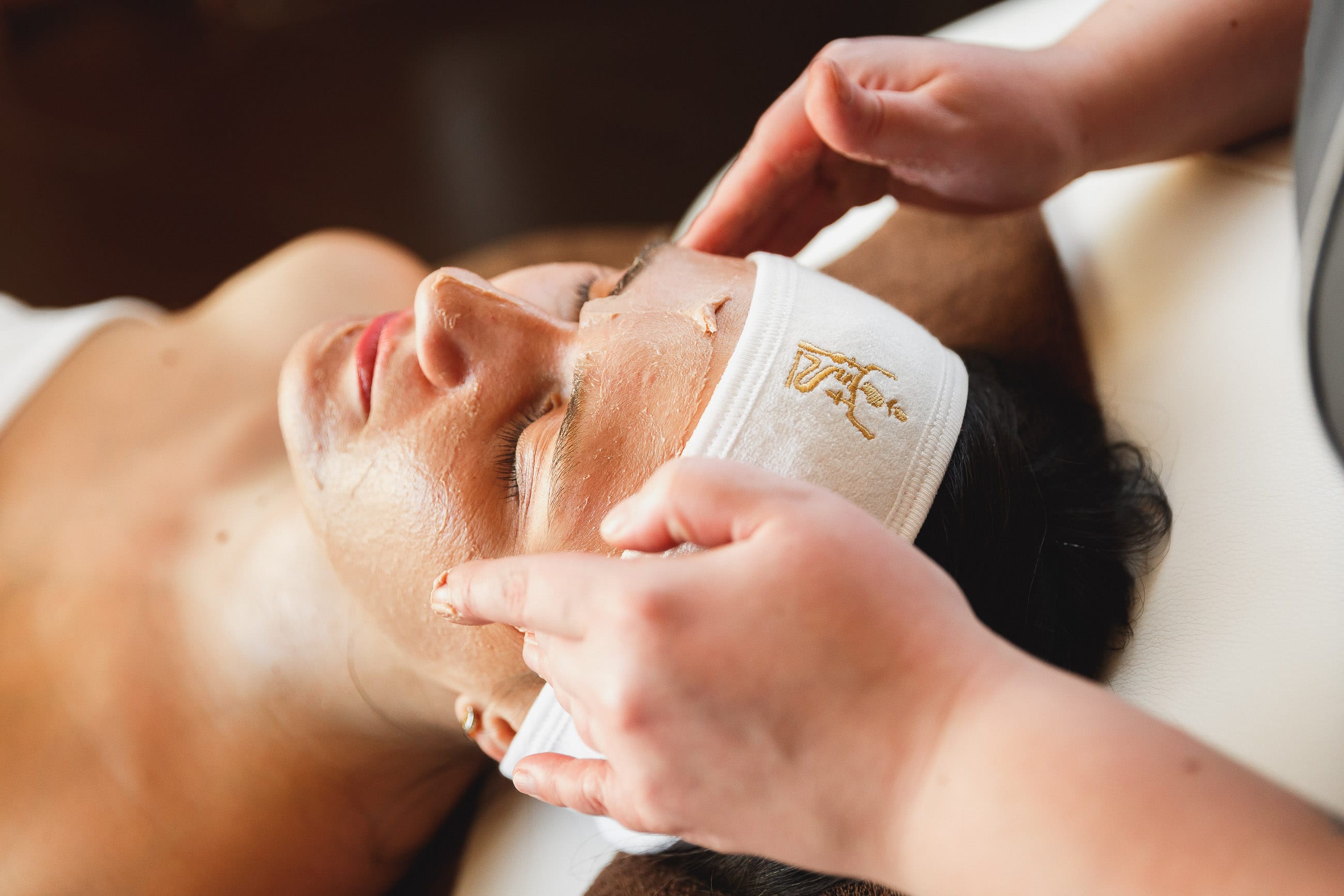 a person holding a baby