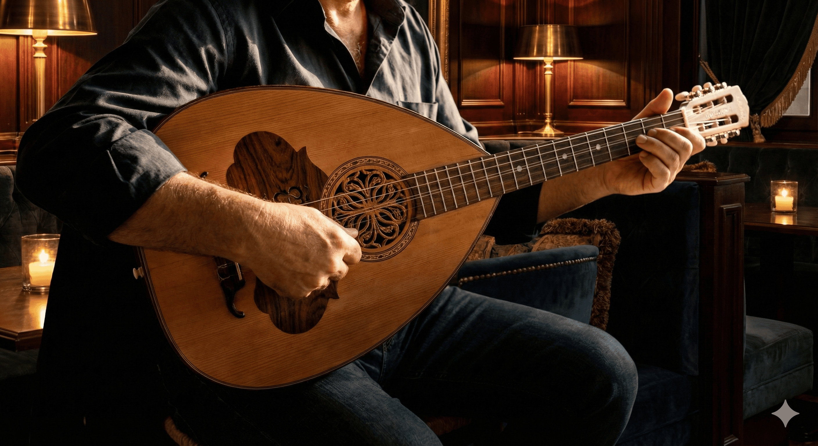 a person playing a guitar