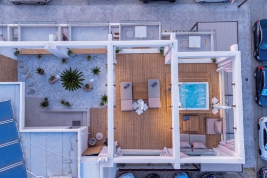 a house with a tree in the window