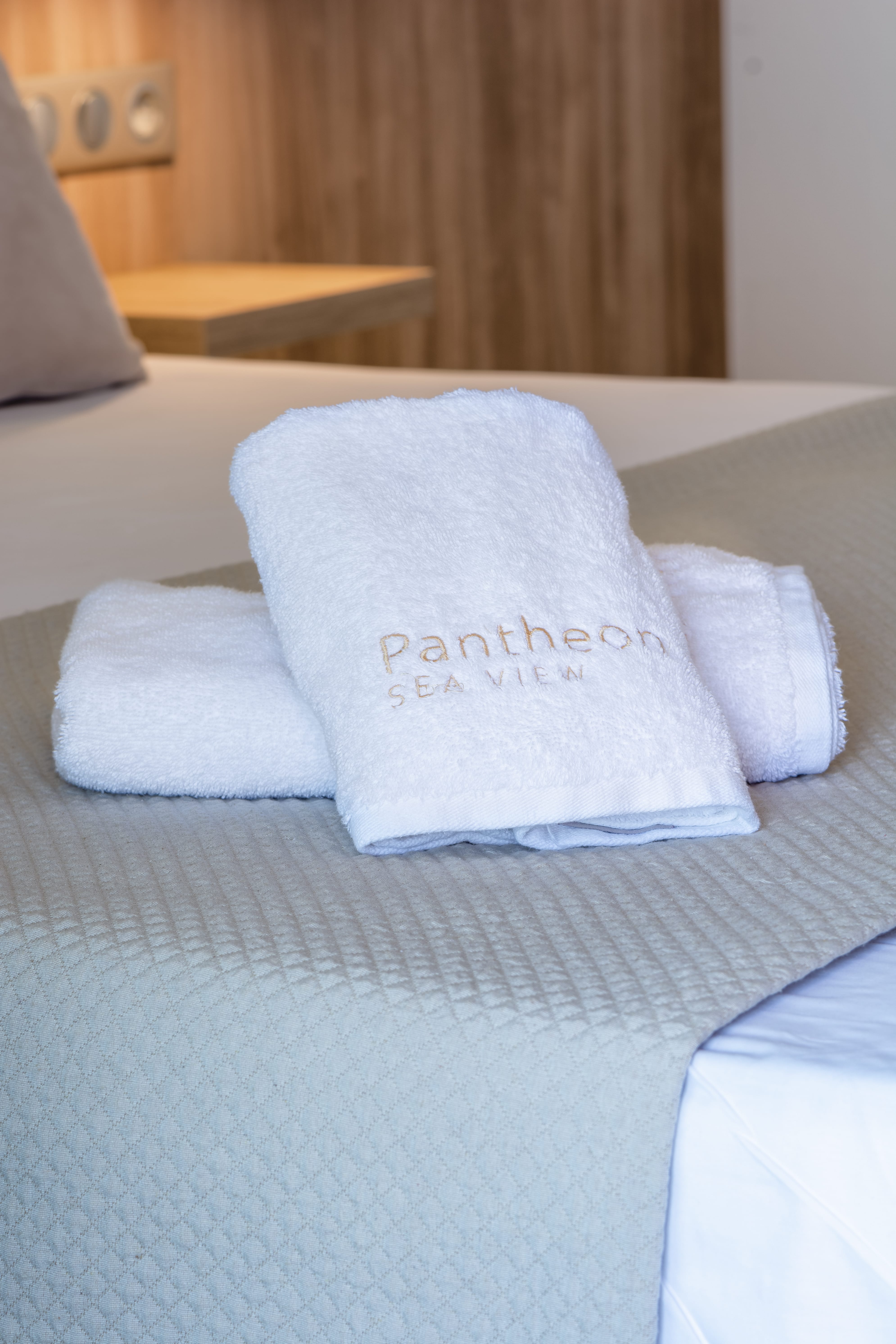 a white pillow on a couch