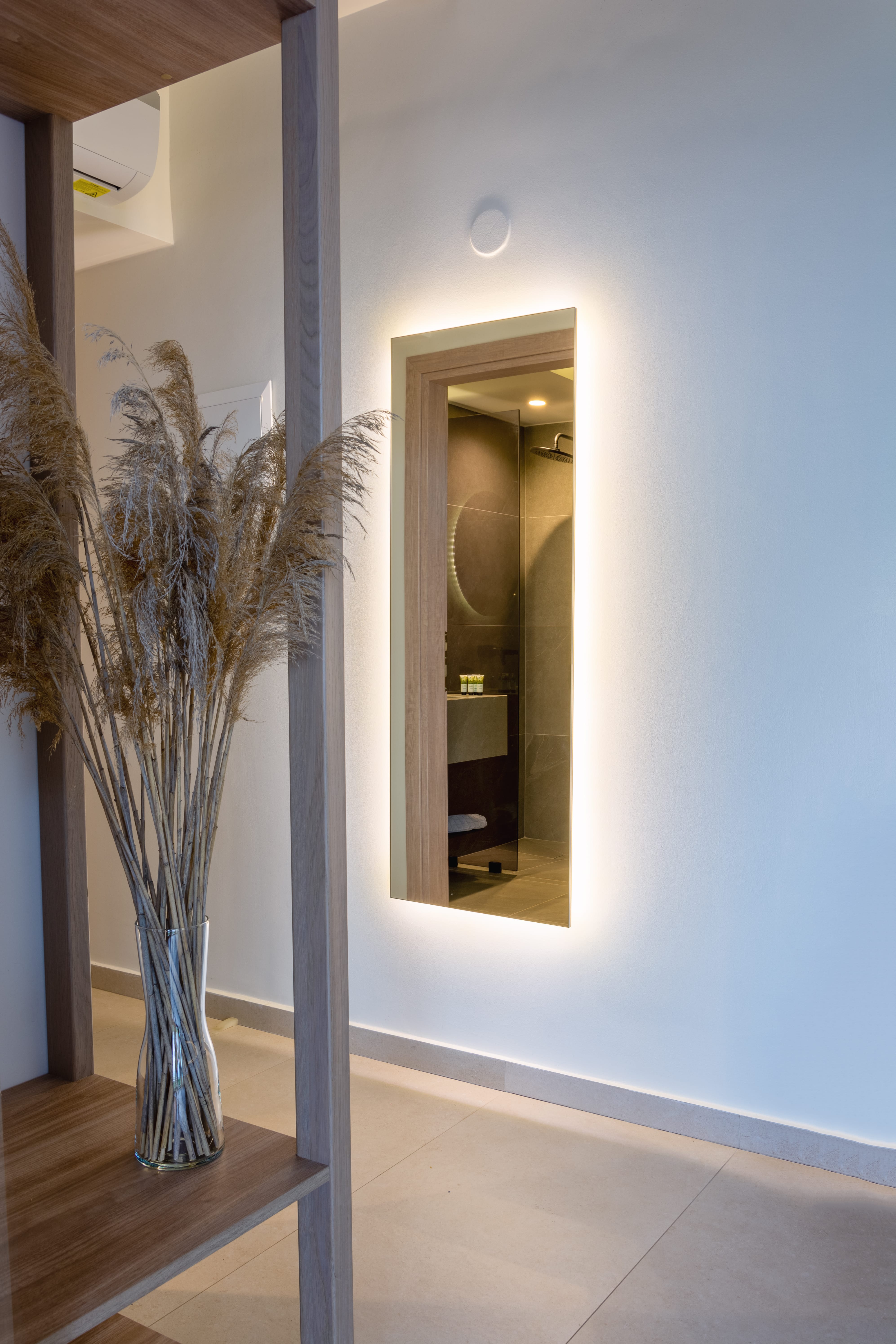 a vase with flowers in it