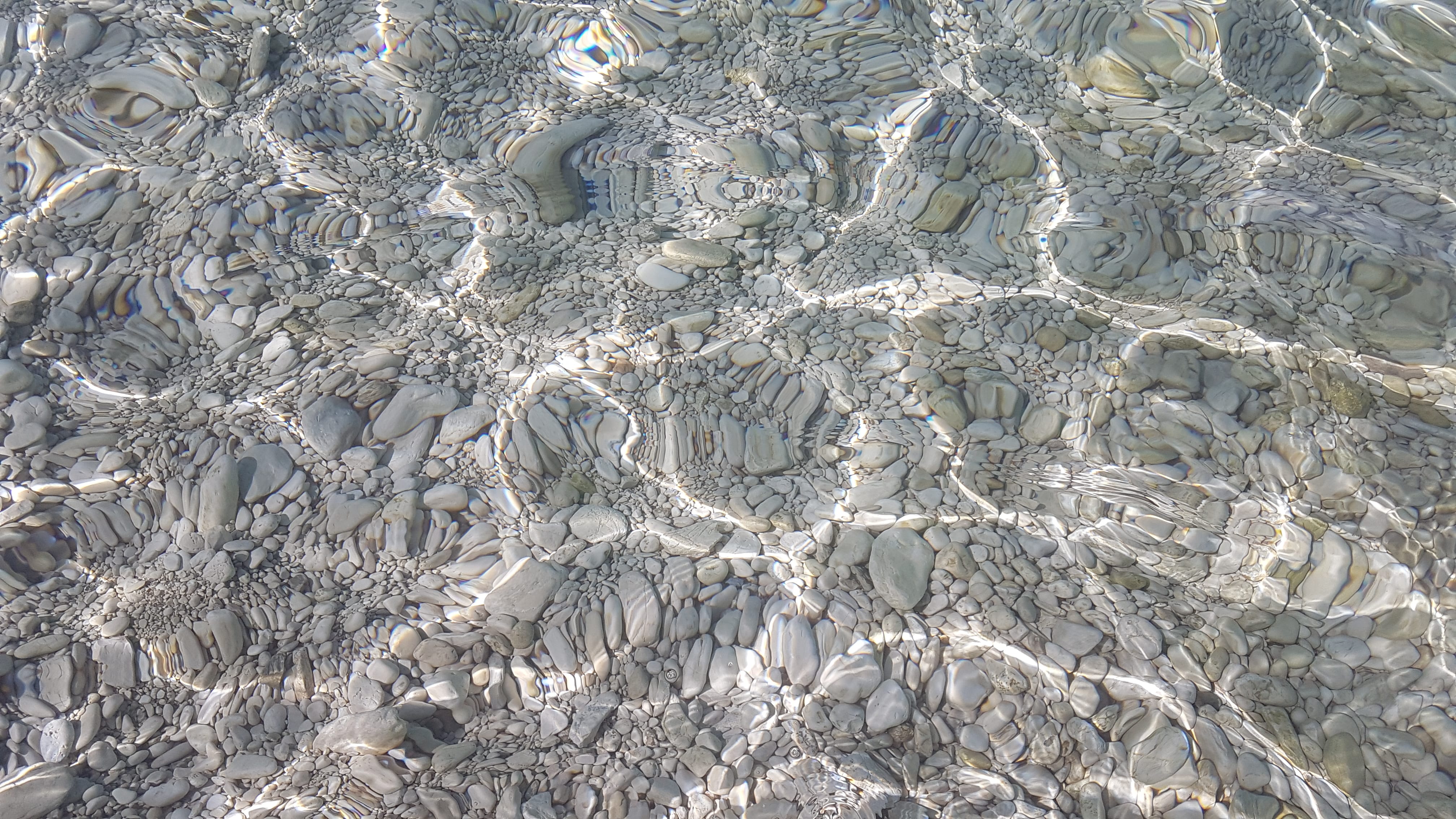 a close up of some water