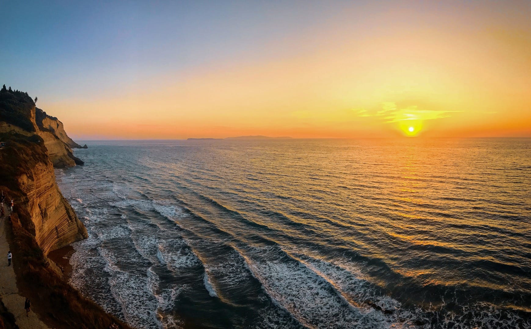 sunset-in-corfu-island