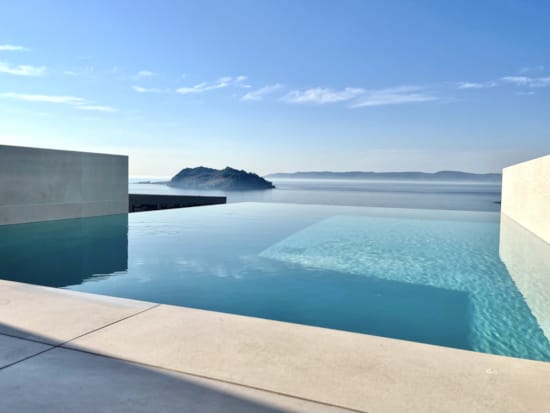 a pool of water