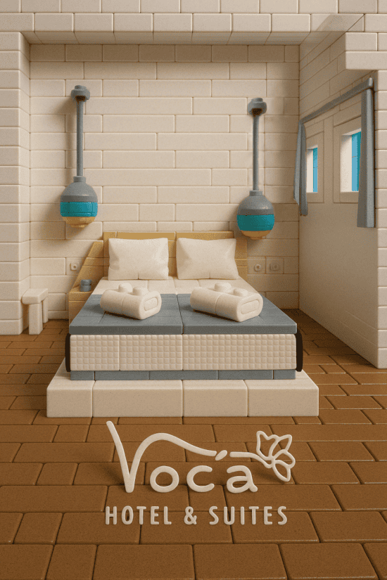 a couch with pillows and a lamp