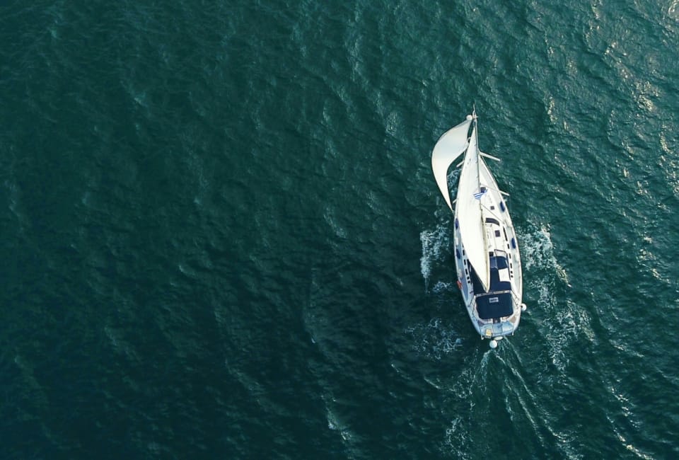 a sailboat in the water