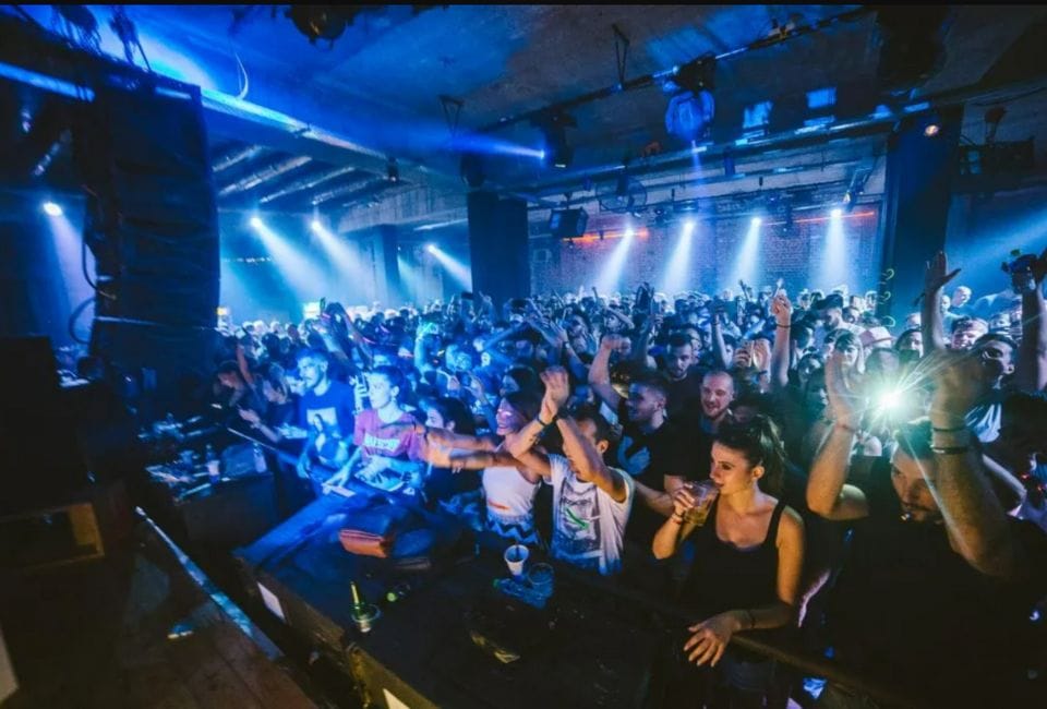 a crowd of people at a concert