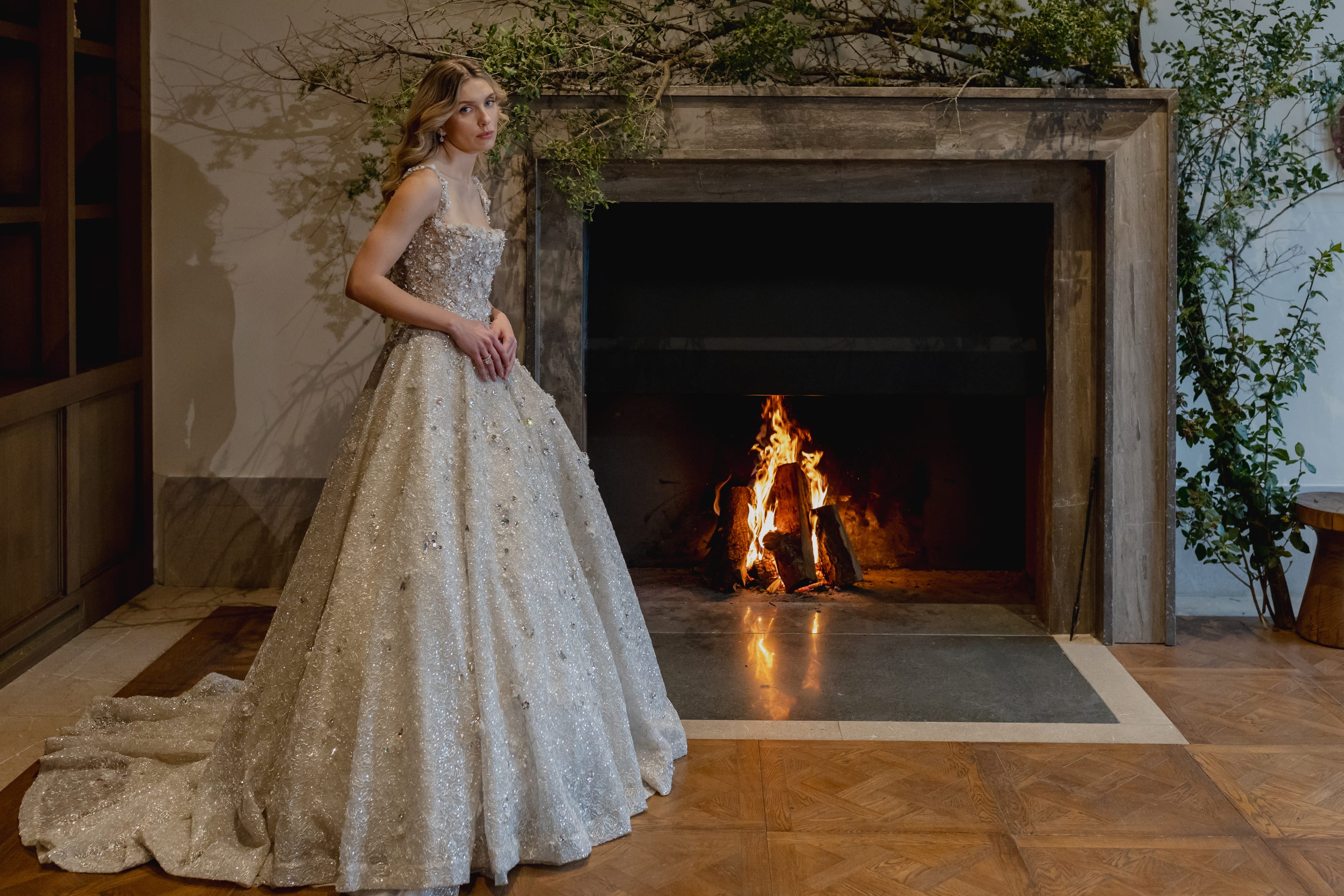 a person in a white dress