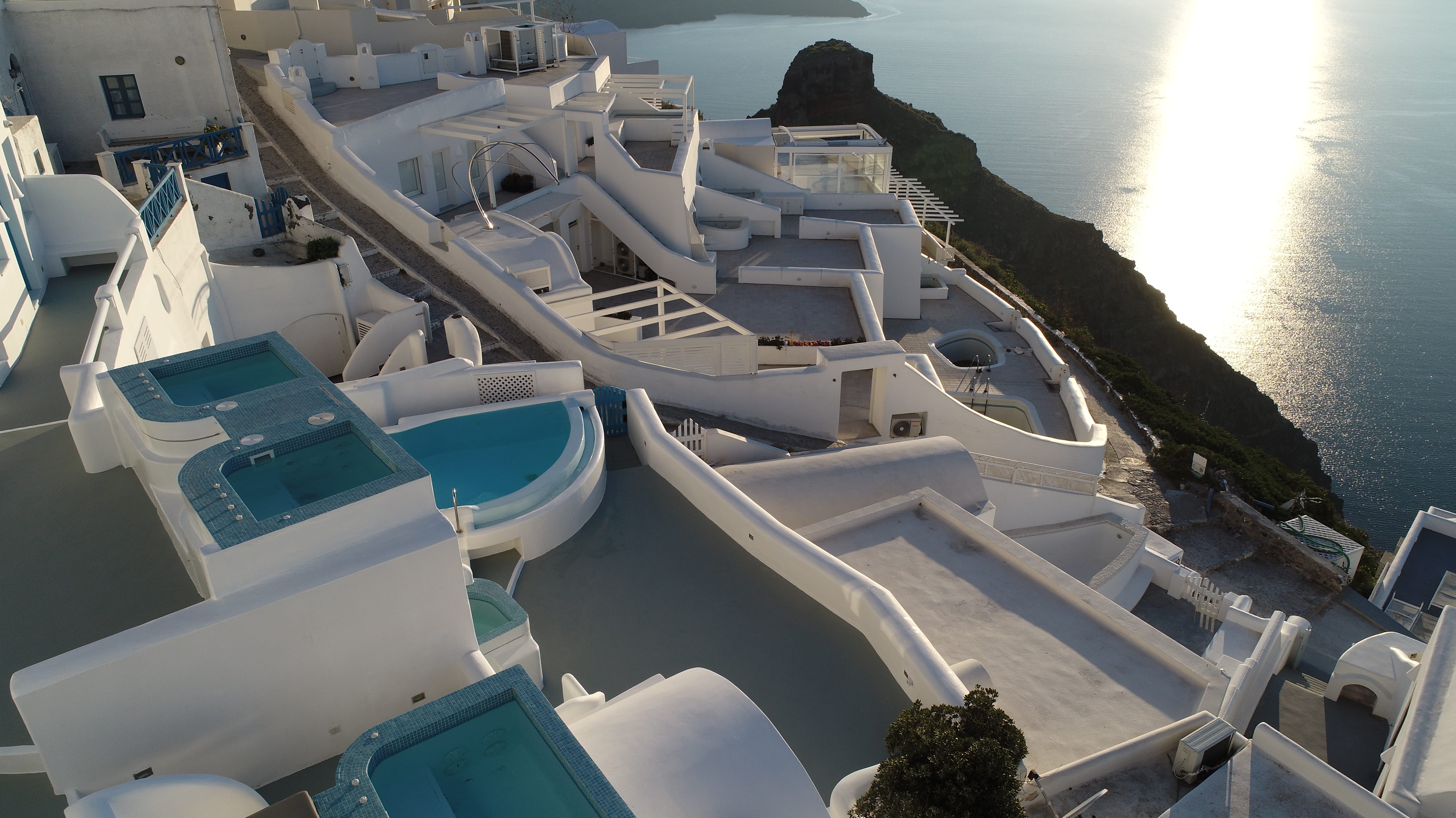 a group of boats on a dock