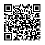 a qr code on a white background