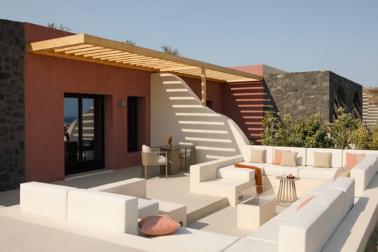 a house with a patio and a pool