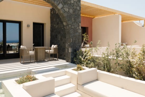 a modern looking house with a pool