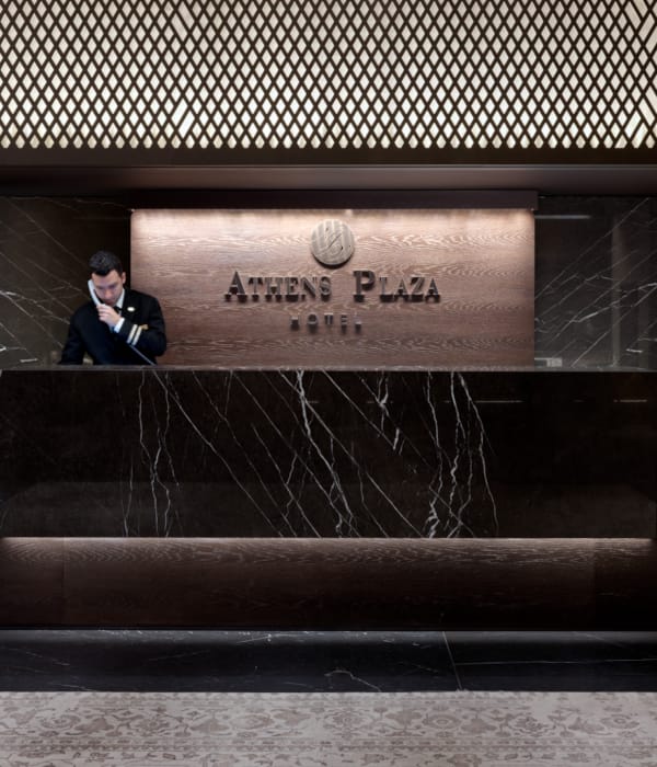 a person standing behind a podium