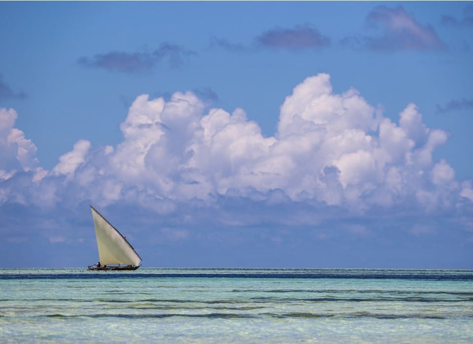 a sailboat on the water