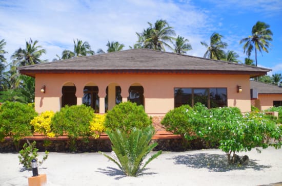 a house with a large front yard