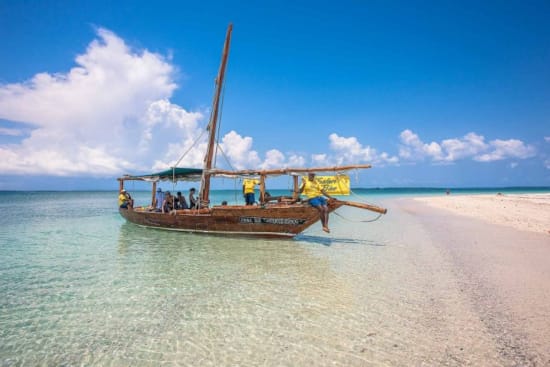 a boat on the beach
