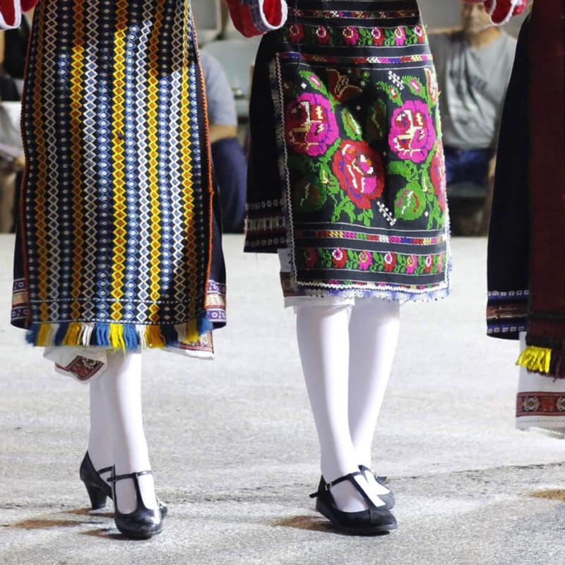 a group of mannequins wearing different outfits