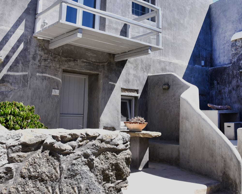 a building with a staircase