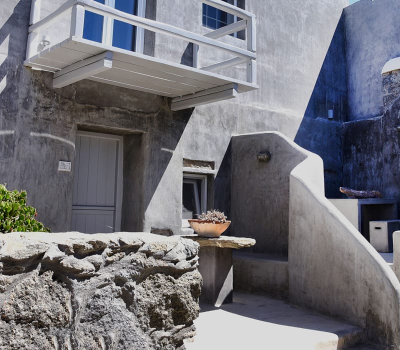 a building with a staircase