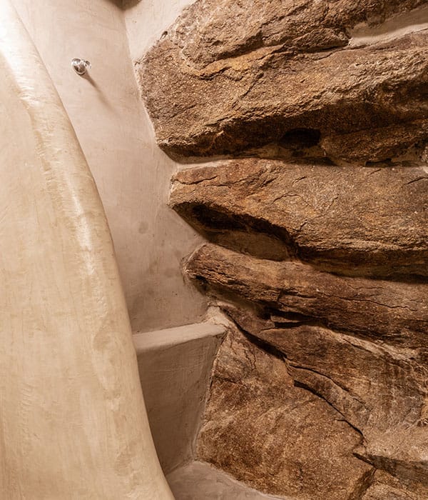 a close-up of some rocks