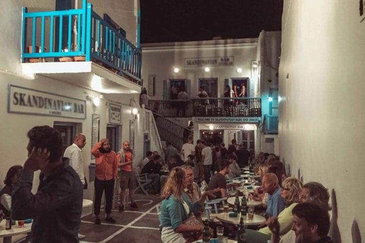 a group of people in a room