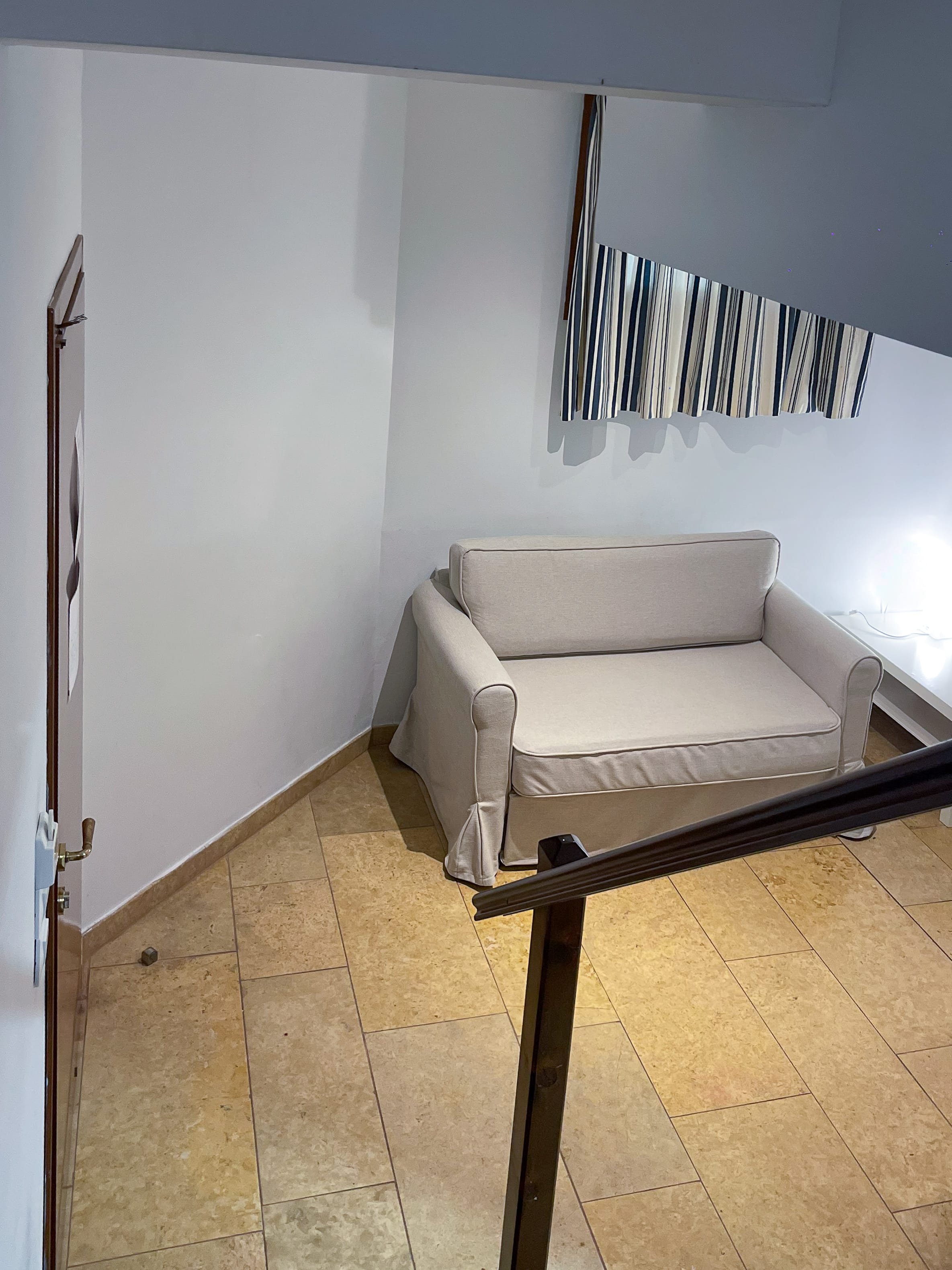 a couch in a room