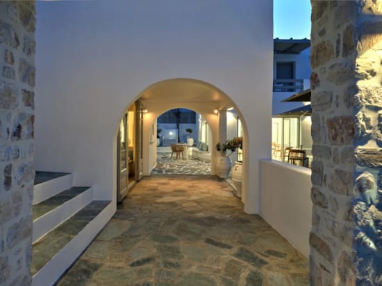 είσοδος ξενοδοχείου, Πάρος