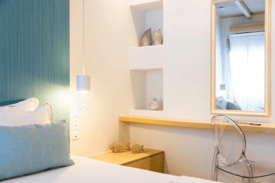 διακόσμηση δωματίου ξενοδοχείου