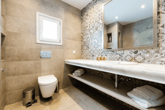 μπάνιο ξενοδοχείου στην Πάρο