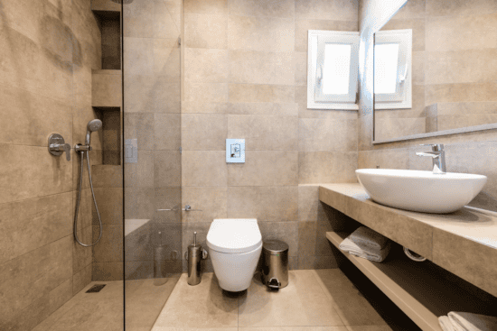 μπάνιο ξενοδοχείου στην Πάρο