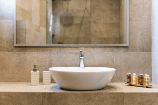 προϊόντα μπάνιου σε ξενοδοχείο