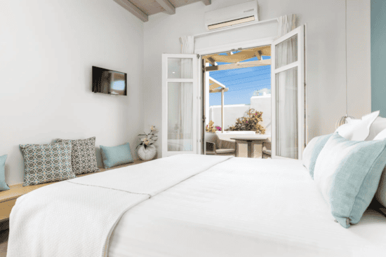 δωμάτιο με θέα στην Πάρο